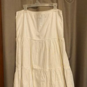 Vintage New York and Company Eyelet Skirt